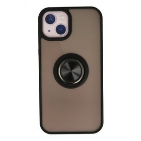 Tazador iPhone 13 Montreal Yüzüklü Standlı Silikon Kılıf