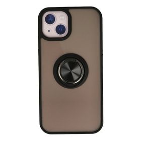 Tazador iPhone 13 Montreal Yüzüklü Standlı Silikon Kılıf