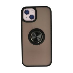 Tazador iPhone 13 Montreal Yüzüklü Standlı Silikon Kılıf