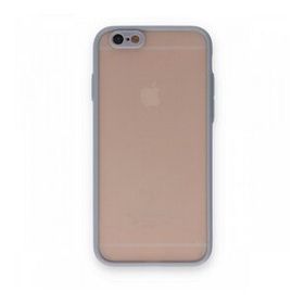 Tazador iPhone 6 Montreal Gri Silikon Kapak Kılıf