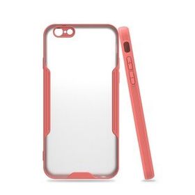 Tazador iPhone 6 Platin Pembe Silikon Kılıf