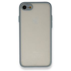 Tazador iPhone 7 Montreal Gri Silikon Kapak Kılıf