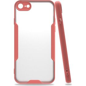 Tazador iPhone 7 Platin Pembe Silikon Kılıf