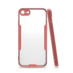 Tazador iPhone 7 Platin Pembe Silikon Kılıf