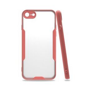 Tazador iPhone 7 Platin Pembe Silikon Kılıf