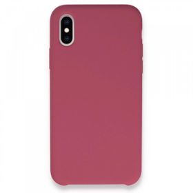 Tazador iPhone X Lansman Legant Fuşya Silikon Kılıf