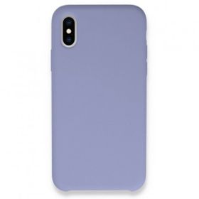 Tazador iPhone X Lansman Legant Lila Silikon Kılıf