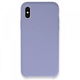 Tazador iPhone X Lansman Legant Lila Silikon Kılıf