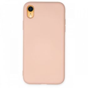 Tazador iPhone XR Nano İçi Kadife Pudra Silikon Kılıf