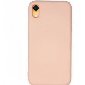 Tazador iPhone XR Nano İçi Kadife Pudra Silikon Kılıf