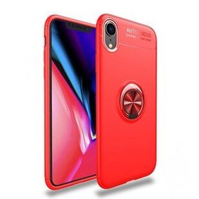 Tazador iPhone Xr Range Yüzüklü Kırmızı Silikon Kılıf