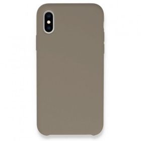 Tazador iPhone XS Lansman Legant Bej Silikon Kılıf