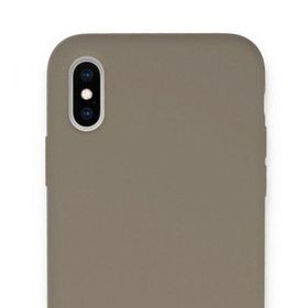 Tazador iPhone XS Lansman Legant Bej Silikon Kılıf