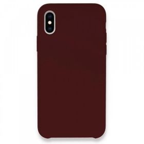 Tazador iPhone XS Lansman Legant Bordo Silikon Kılıf