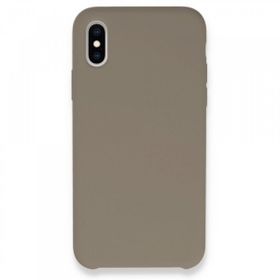 Tazador iPhone XS Max Lansman Legant Bej Silikon Kılıf