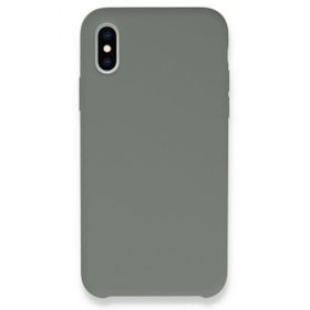 Tazador iPhone XS Max Lansman Legant Gri Silikon Kılıf