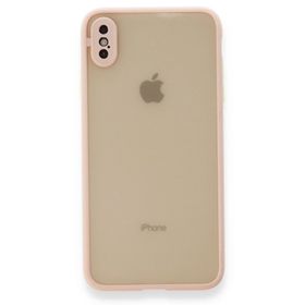 Tazador iPhone XS Max Montreal Pembe Silikon Kapak Kılıf