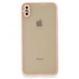 Tazador iPhone XS Max Montreal Pembe Silikon Kapak Kılıf