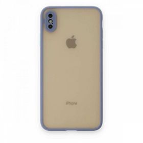 Tazador iPhone XS Montreal Gri Silikon Kapak Kılıf