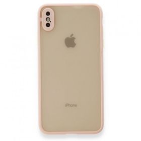 Tazador iPhone XS Montreal Pembe Silikon Kapak Kılıf