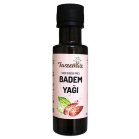 Tazemiz 100 ml Soğuk Pres Badem Yağı