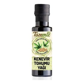 Tazemiz 100 ml Soğuk Pres Kenevir Tohumu Yağı