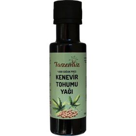 Tazemiz 100 ml Soğuk Pres Kenevir Tohumu Yağı