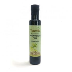 Tazemiz 250 ml Soğuk Pres Kenevir Tohumu Yağı