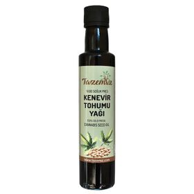 Tazemiz 250 ml Soğuk Pres Kenevir Tohumu Yağı