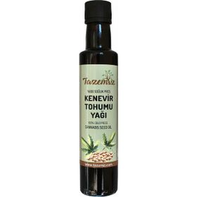 Tazemiz 250 ml Soğuk Pres Kenevir Tohumu Yağı