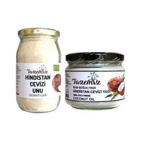 Tazemiz 300 ml Soğuk Pres Hindistan Cevizi Yağı