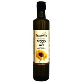 Tazemiz 500 ml Soğuk Pres Ayçiçek Yağı