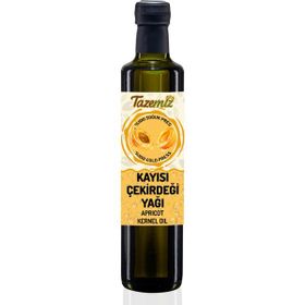 Tazemiz 500 ml Soğuk Pres Kayısı Çekirdeği Yağı