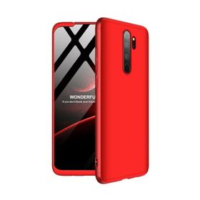 Tbkcase 587727104157 Xiaomi Redmi Note 8 Pro 360 Ays Sert Kapak Kırmızı Cep Telefonu Kılıf