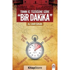 TBMM İçtüzüğüne Göre Bir Dakika - Cahit Özkan