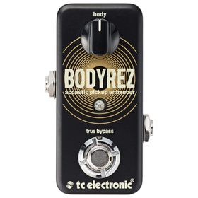 TC Electronic BodyRez Acoustic Pickup Enhancer Siyah Efekt Pedalı