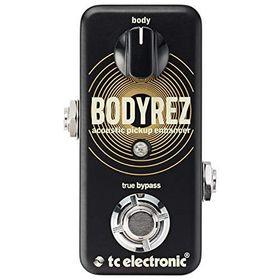 TC Electronic BodyRez Acoustic Pickup Enhancer Siyah Efekt Pedalı
