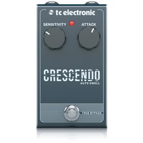 TC Electronic Crescendo Auto Swell Siyah Efekt Pedalı
