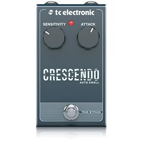 TC Electronic Crescendo Auto Swell Siyah Efekt Pedalı