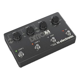 TC Electronic Ditto X4 Looper Gitar Siyah Efekt Pedalı