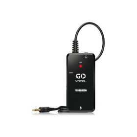 Tc Helicon Go Vocal Mobil Cihazlar İçin Preamp Siyah Yüksek Kaliteli Mikrofon