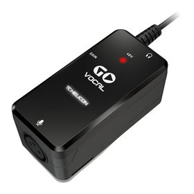 Tc Helicon Go Vocal Mobil Cihazlar İçin Preamp Siyah Yüksek Kaliteli Mikrofon