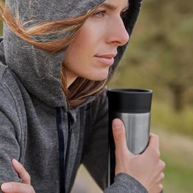 Tchibo Coffee-to-go- Paslanmaz Çelik Kupa