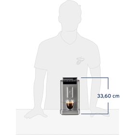 Tchibo Esperto2 Caffe Titanyum Gümüş Tam Otomatik Kahve Makinesi