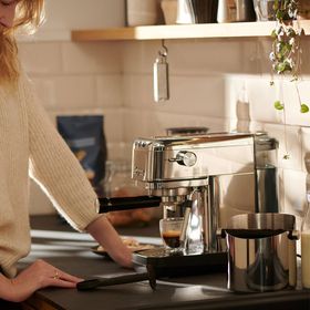 Tchibo Lapressa Manuel Paslanmaz Çelik Espresso Kahve Makinesi