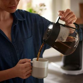 Tchibo Let's Brew Gri Mavi Filtre Kahve Makinesi