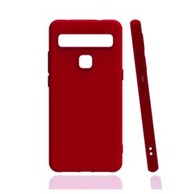 TCL 10L Kırmızı Uyumlu Silikon Kılıf