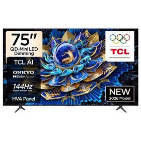 TCL 75T8D 75 inç 190 Ekran 4K Ultra HD Google QLED TV