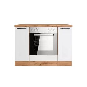 Tdesigno 2 Kapaklı Beyaz Misya Ankastre Fırın Dolabı