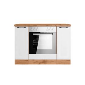 Tdesigno 2 Kapaklı Beyaz Misya Ankastre Fırın Dolabı